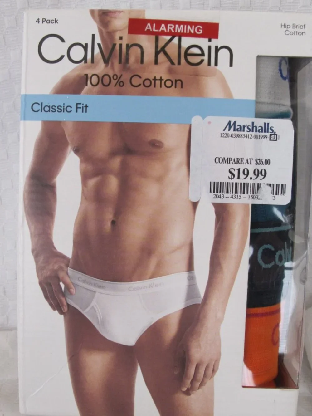 Calvin Klein Hip Brief 4-Pack